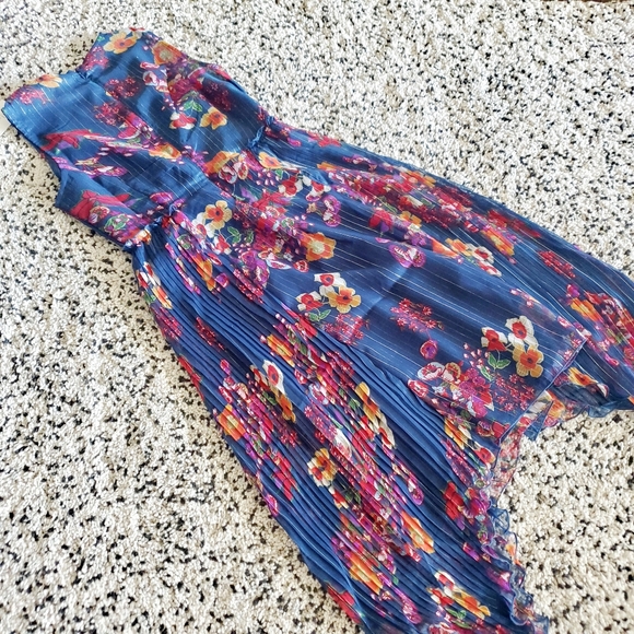 NWT ANTHROPOLOGIE Flowy Floral Dress - Picture 7 of 10